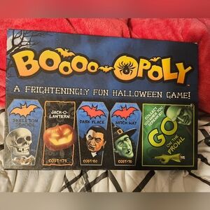 Boooo-opoly Game, Halloween Board‎ Game, Used